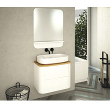 Waschtischunterschrank für Waschtischplatte Devo Gloria 2.0 BxHxT 70x50x42 cm premium white supermatt glatt