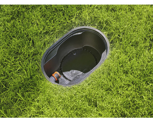 Versenkregner Box im Rasen