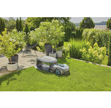 Garage pour tondeuse robot Gardena (modèles SILENO pro, max, free)