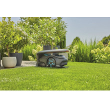 Garage pour tondeuse robot Gardena (modèles SILENO pro, max, free)