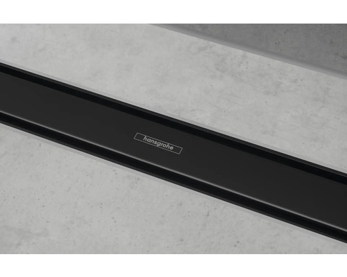 Hansgrohe Logo auf einer Duschrinne