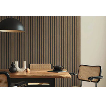 Vliestapete 39109-8 Elements II Holzpaneel braun