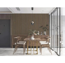 Vliestapete 39109-8 Elements II Holzpaneel braun