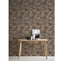 Vliestapete 38814-2 Elements II Backstein braun