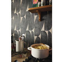 Vliestapete 39658-3 Stories of Life Blätter geometrisch beige