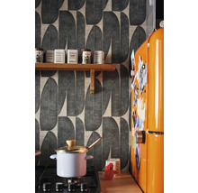 Vliestapete 39658-3 Stories of Life Blätter geometrisch beige