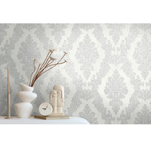 Vliestapete 39765-5 Pure Elegance Barockornament weiß