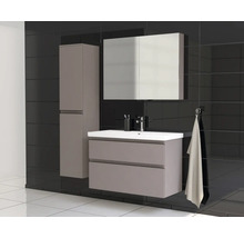 Jungborn Spiegelschrank TRENTA 100 x 14,4 x 72 cm hellbraun 3-türig IP 44