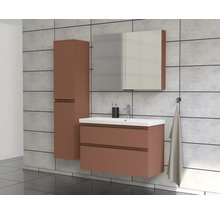 Jungborn Spiegelschrank TRENTA 100 x 14,4 x 72 cm Cotto matt 3-türig IP 44