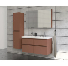 Jungborn Spiegelschrank TRENTA 120 x 14,4 x 72 cm Cotto matt 3-türig IP 44