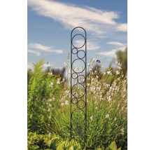 Piquet de jardin en métal avec motif circulaire comme décoration de jardin