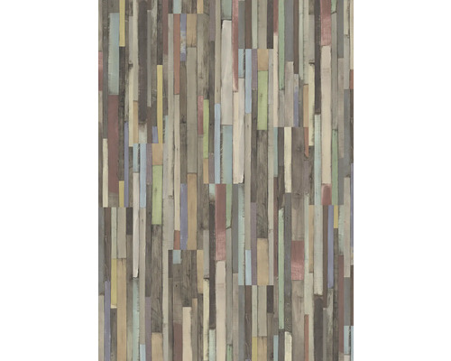 Tapete mit Holzpaneel-Optik