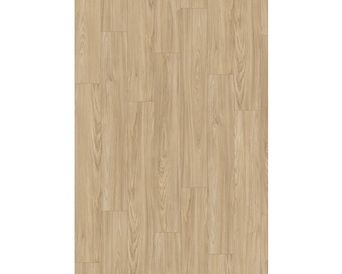 Verlegung von hellem Laminatboden mit Holzoptik