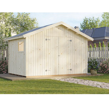 Gartenhaus Palmako Nils 8,2 m² inkl. Fußboden 392 x 289 cm natur