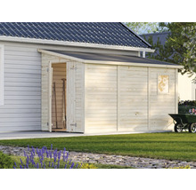 Abri de jardin Palmako Mia 5,2 m² avec plancher 354 x 178 cm naturel
