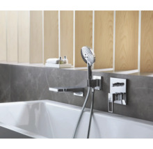 hansgrohe Badewannenarmatur Unterputz METROPOL chrom ohne Unterputzgrundkörper 74546000