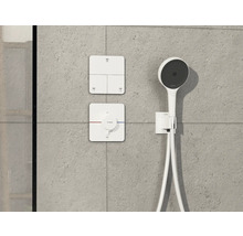 Aufputz Duschsystem mit Handbrause und Thermostat