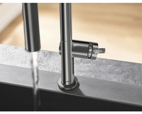 Robinet en acier inoxydable avec jet d''eau