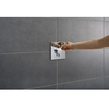 Robinet de douche encastré hansgrohe DuoTurn E chrome 75417000 sans corps de base à encastrer