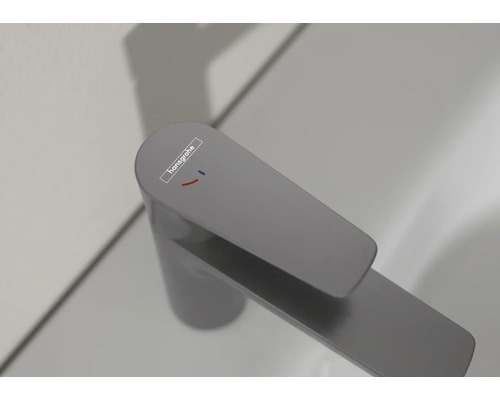 Hansgrohe Logo auf einer Armatur