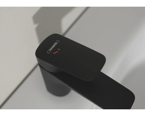 Mitigeur de lavabo noir de Hansgrohe
