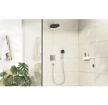 Robinet de douche encastré hansgrohe DuoTurn E chrome 75417000 sans corps de base à encastrer