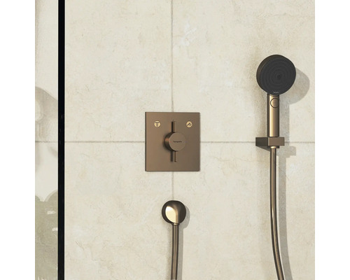 Thermostat de douche apparent avec douchette pour douche