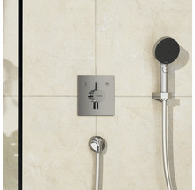 Robinet de douche encastré hansgrohe DuoTurn E chrome 75417000 sans corps de base à encastrer