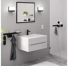 hansgrohe Waschtischarmatur LOGIS 110 Eco schwarz matt ohne Ablaufgarnitur 71253670