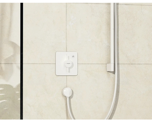 Robinet de douche apparent avec douchette et thermostat pour la douche