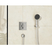 Ensemble de douche avec douchette à main et robinet thermostatique pour douche