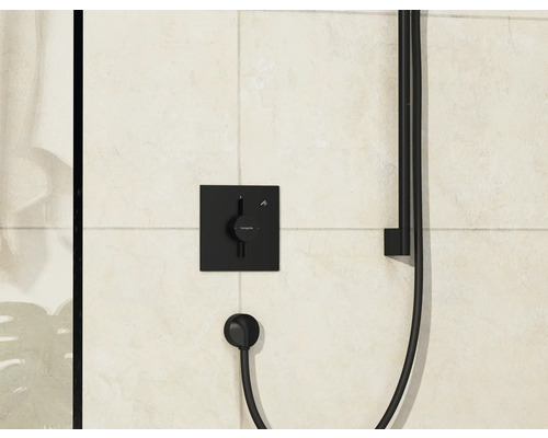 Robinet de douche avec thermostat et flexible de douche