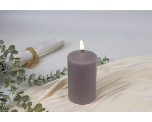 Bougie LED décorative avec une flamme plus vraie que nature