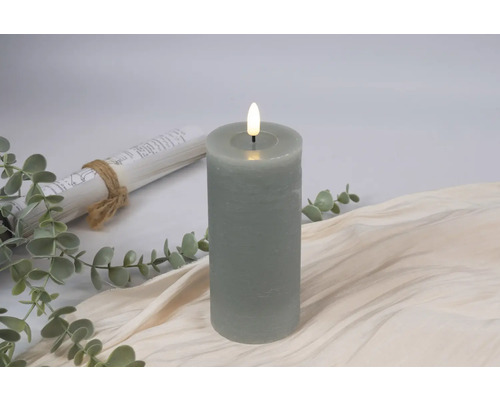 Bougie LED décorative avec flamme électronique