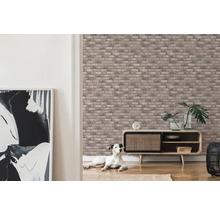 Vliestapete 38812-2 Elements II Backstein beige grau