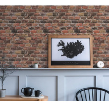 Maçonnerie décorative avec impression artistique Islande au mur