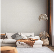 Vliestapete 39656-3 Stories of Life Uni beige silber