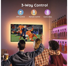 GOVEE Smart LED Band TV RGBW 3m geeignet für 46-60 Zoll