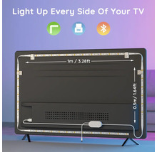 GOVEE Smart LED Band TV RGBW 3m geeignet für 46-60 Zoll