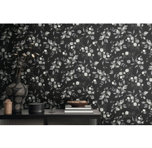 Papier peint décoratif avec motif floral d''eucalyptus