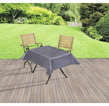 WDK Lacktischdecke dunkelgrau 110 x 140 cm