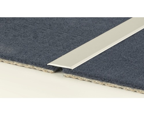 Aluminium Übergangsprofil auf Teppichboden