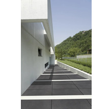 Beton Terrassenplatte anthrazit 50 cm x 25 cm x 5 cm