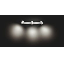 Applique murale à trois lampes pour éclairage intérieur