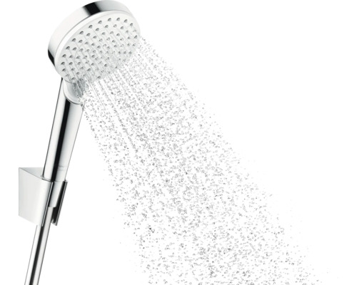 Handbrause mit Wasserstrahl