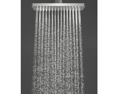 Duschkopf mit Wasserstrahlen