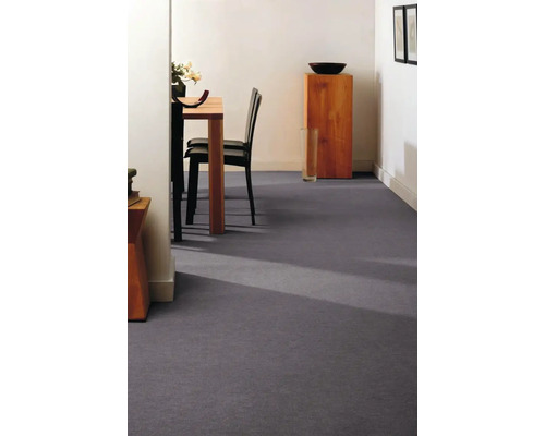 Scène d''intérieur avec moquette, table à manger et décoration