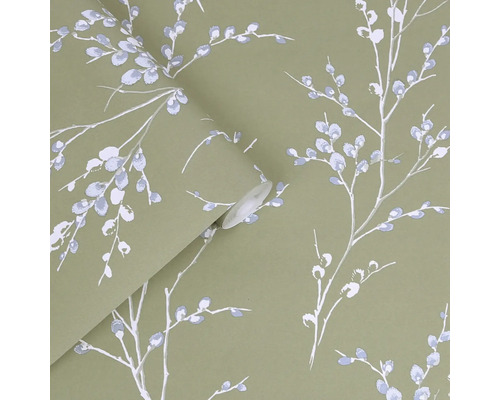 Tapete mit Pflanzenmuster