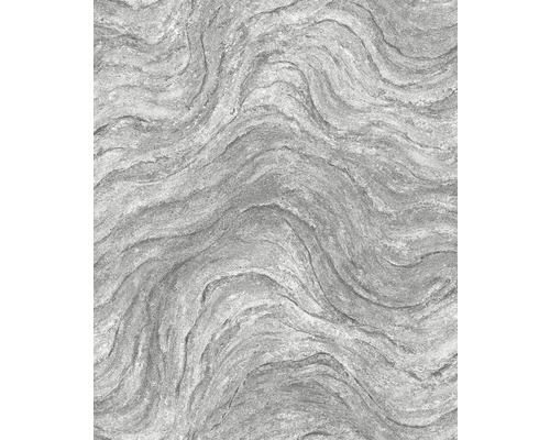 Papier peint intissé 45758 Struktura aspect marbre gris Papier peint à motif de pierre