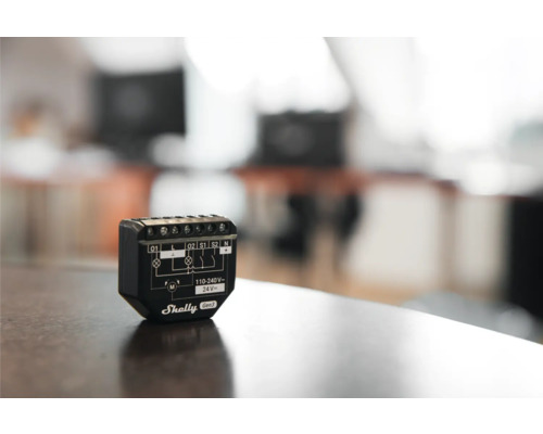 Shelly Gen3 Mini Interrupteur à relais bidirectionnel